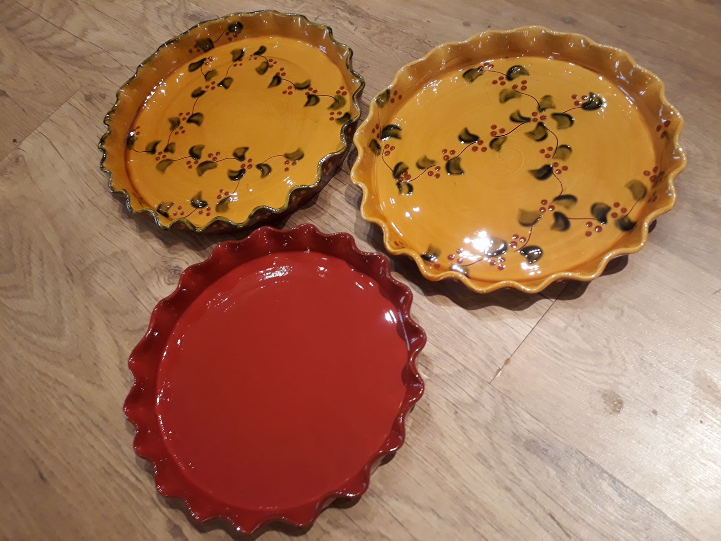 Plats à tarte